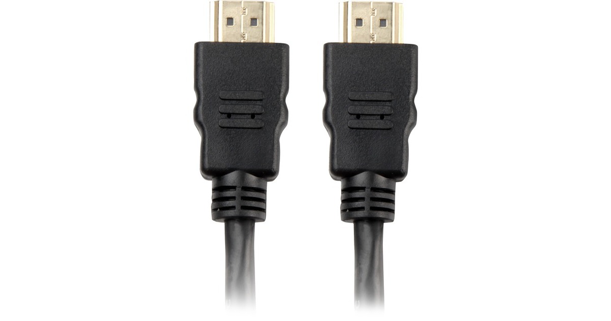 Sharkoon High Speed HDMI-Kabel mit Ethernet(schwarz, 1 Meter)