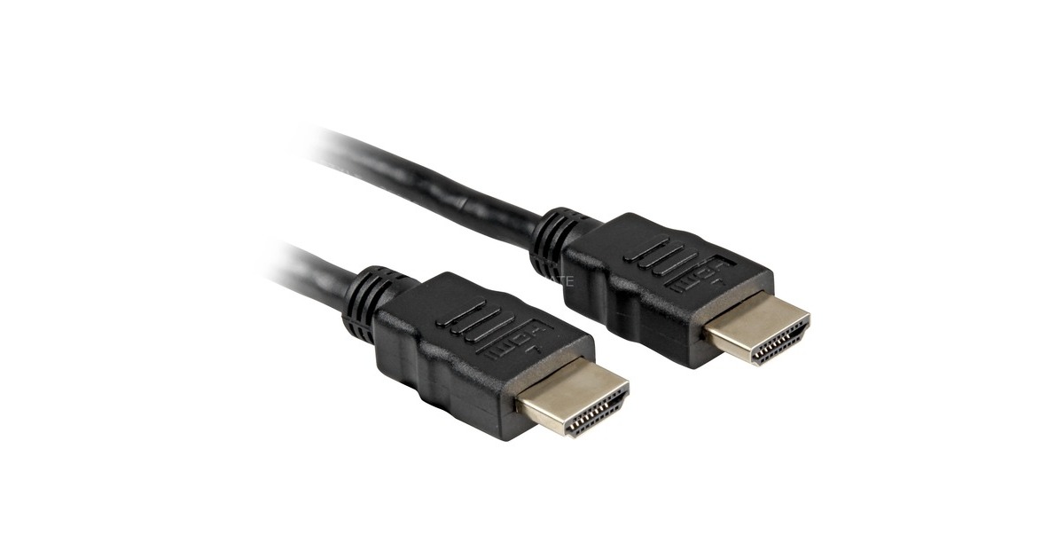 Sharkoon High Speed HDMI-Kabel mit Ethernet(schwarz, 5 Meter)