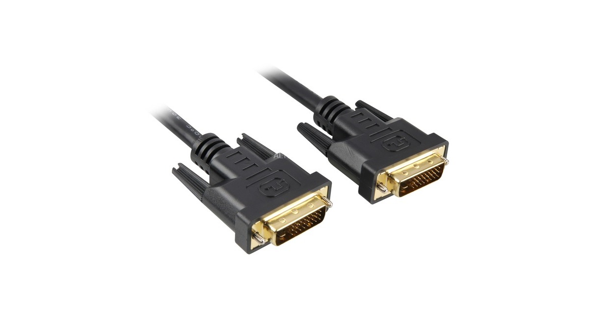 DVI-D(schwarz, 2 Meter, Dual Link, 24+1)
