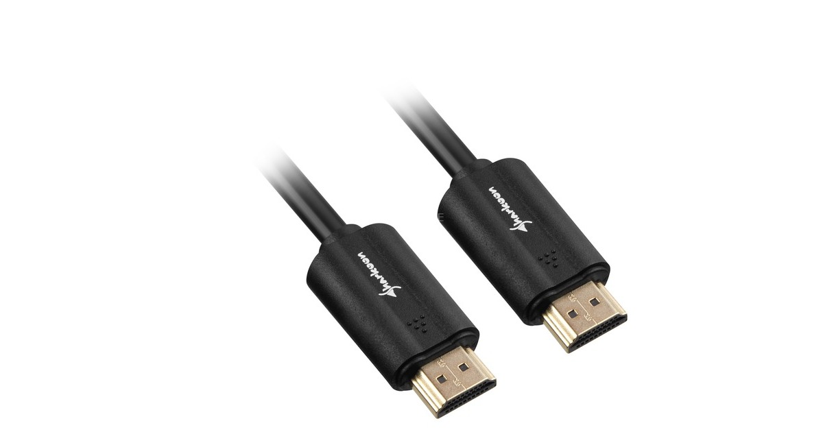 HDMI Stecker(schwarz, 3 Meter, HDMI 2.0 4K)