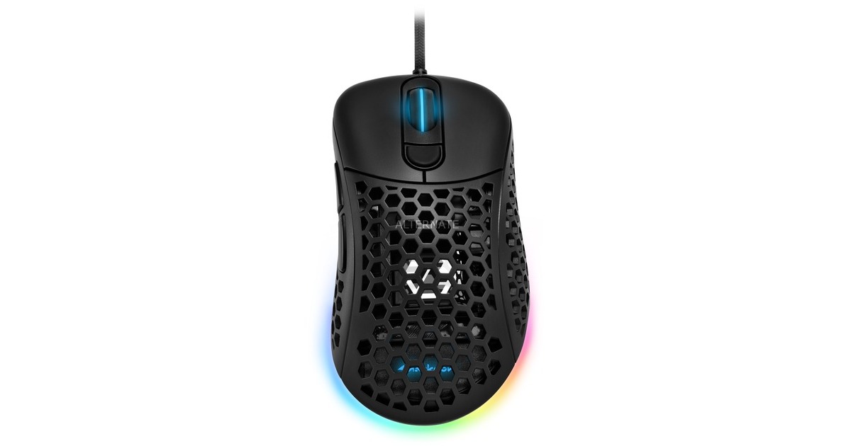 Sharkoon Light² 200, Gaming-Maus(schwarz)