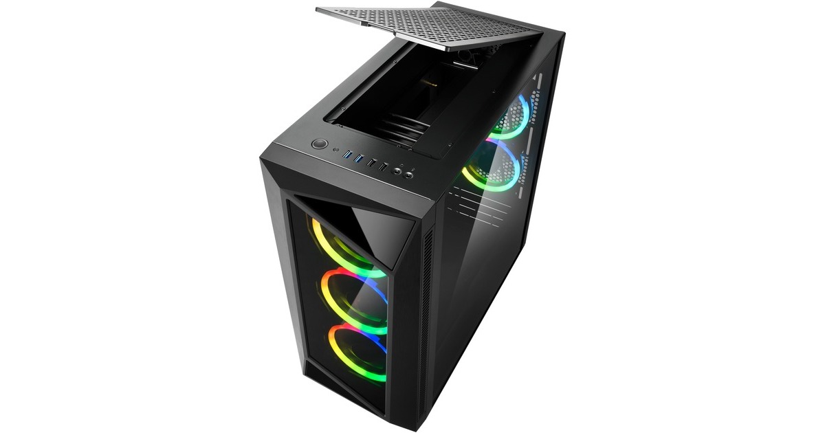 Sharkoon Magnetic Top Cover Kit REV200/REV220, Abdeckung(schwarz)