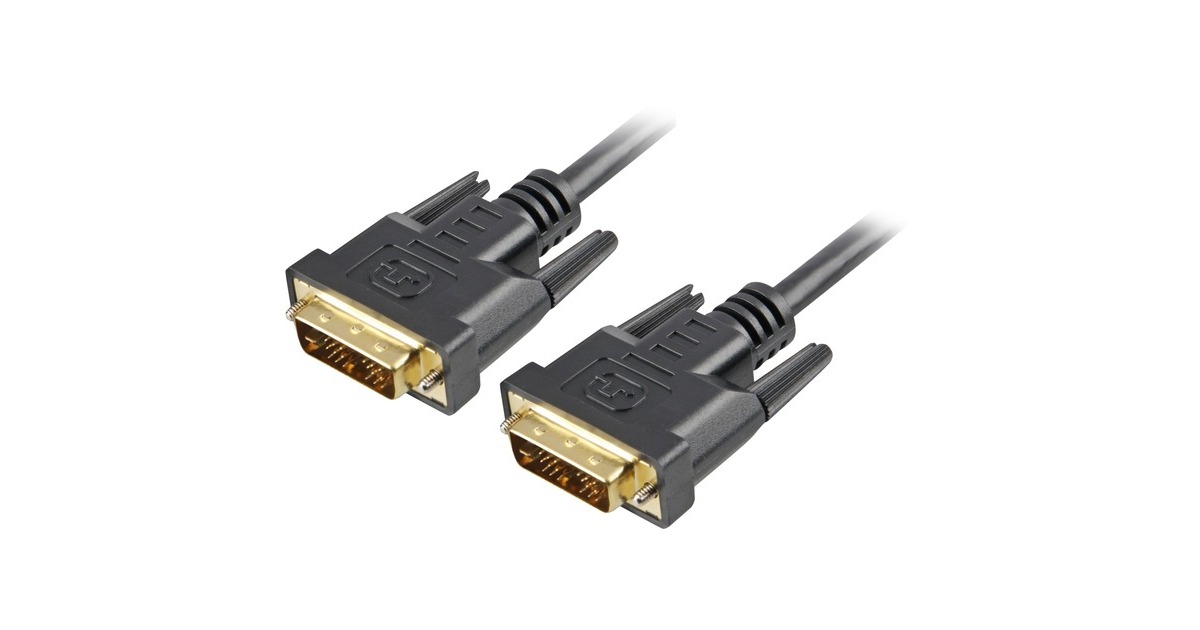 DVI-D (18+1)(schwarz, 1 Meter, Single Link, 18+1)