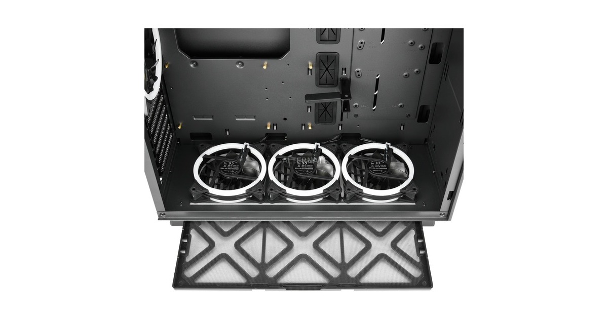 Sharkoon PURE STEEL RGB, Tower-Gehäuse(schwarz, gehärtetes Glas)