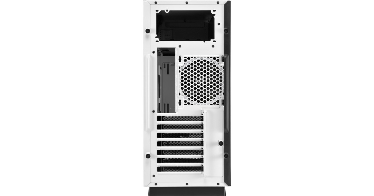 Sharkoon PURE STEEL White RGB, Tower-Gehäuse(weiß, gehärtetes Glas)