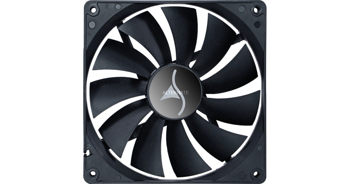 Sharkoon PWM Fan 1000 140x140x25, Gehäuselüfter(schwarz)