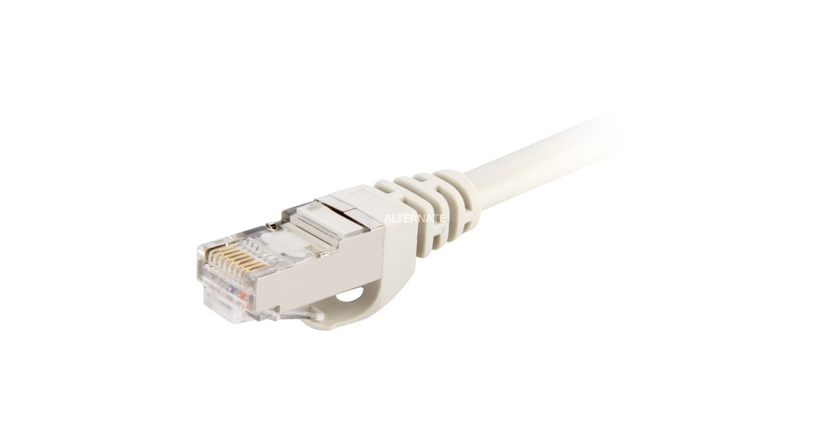 RJ45 Stecker CAT.6 SFTP(grau, 1,5 Meter)