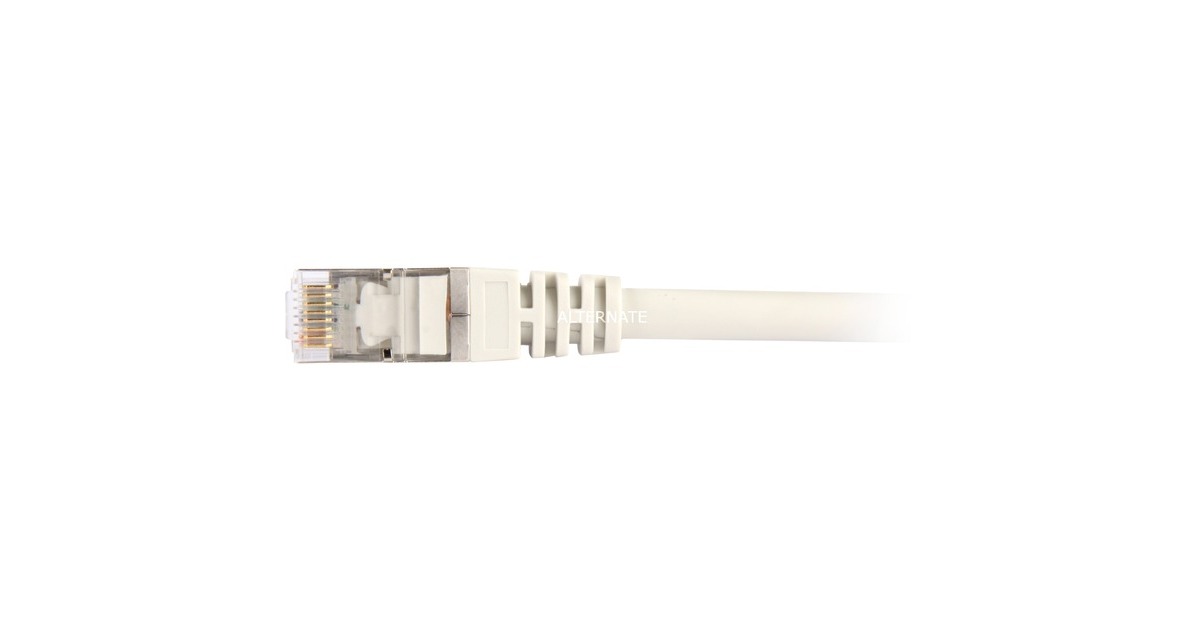RJ45 Stecker CAT.6 SFTP(grau, 1,5 Meter)