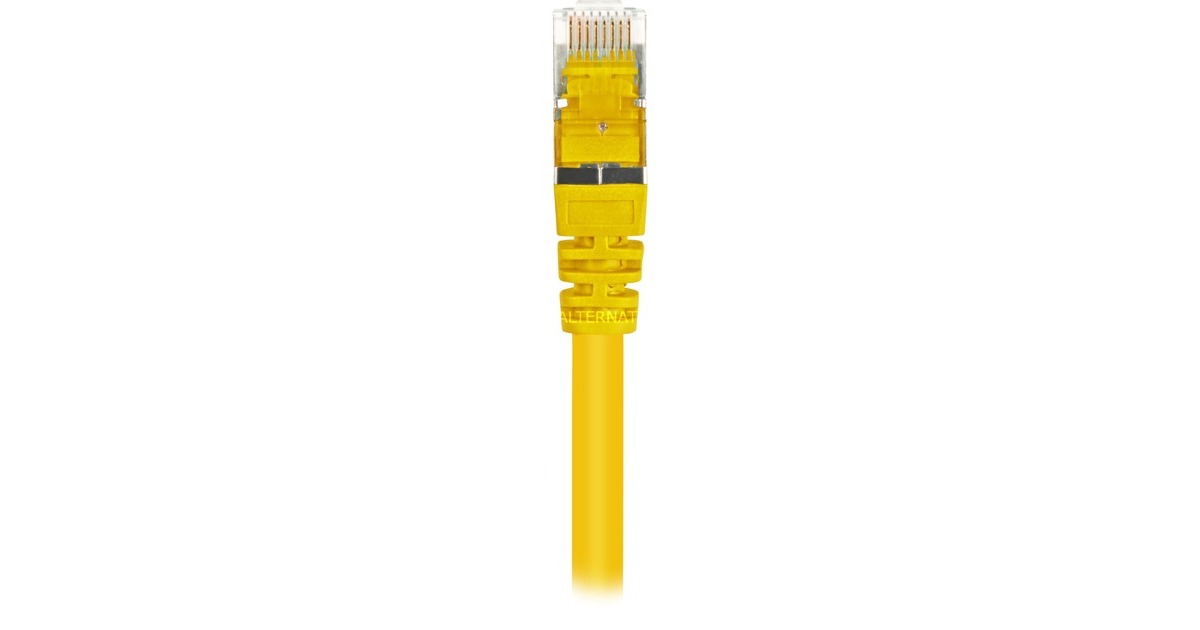 RJ45 Stecker CAT.6 S/FTP(gelb, 1,5 Meter)