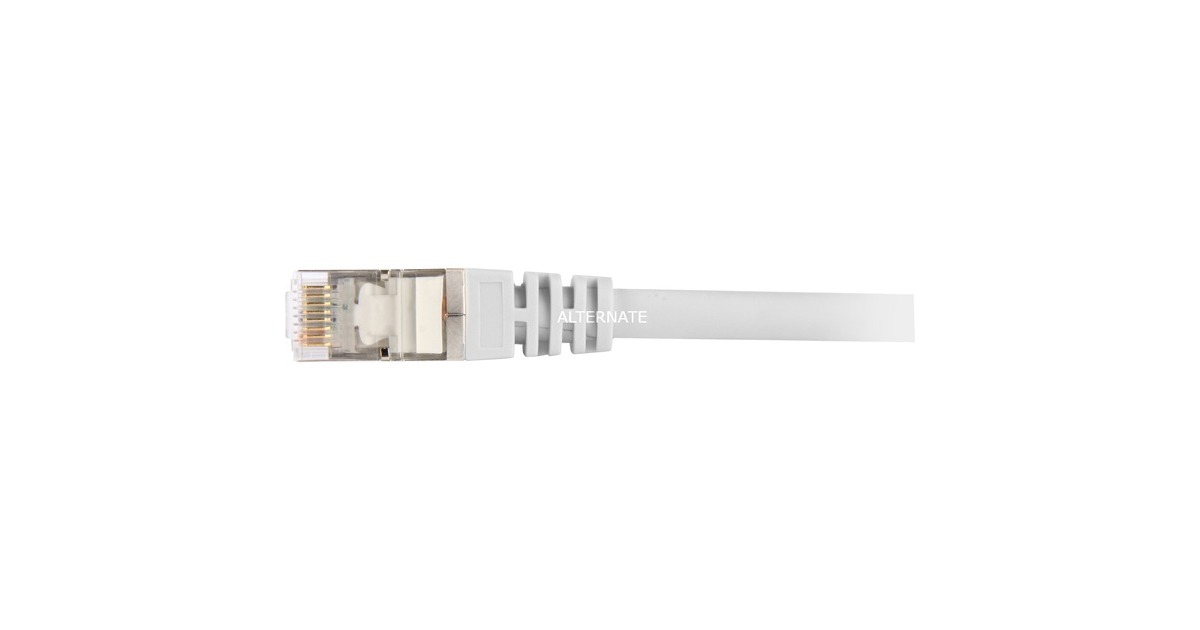 Sharkoon Patchkabel RJ-45 Cat.6 S/FTP(grau, 2 Meter)