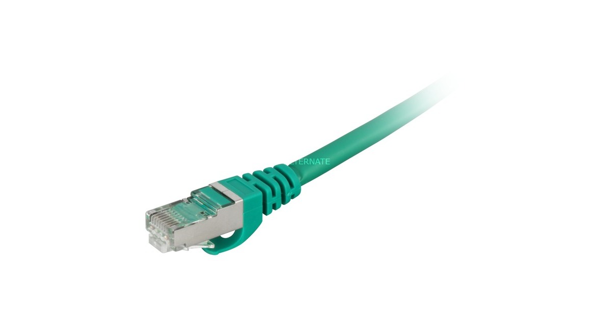 Sharkoon Patchkabel SFTP, RJ-45, mit Cat.7a Rohkabel(grün, 5 Meter)