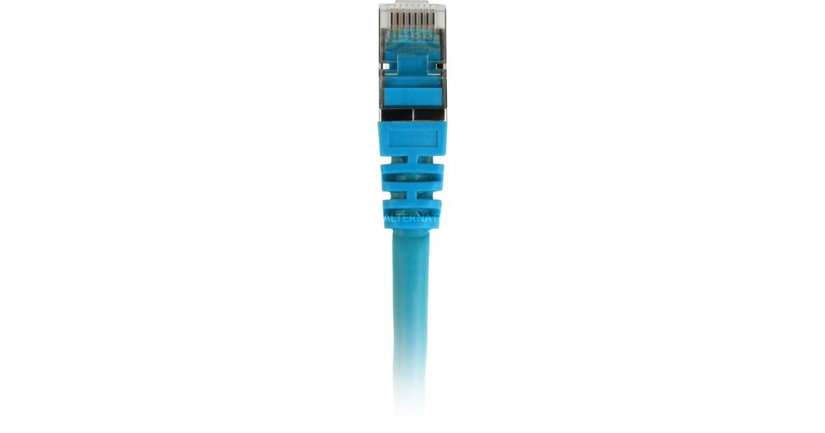 Sharkoon Patchkabel SFTP, RJ-45, mit Cat.7a Rohkabel(blau, 2 Meter)