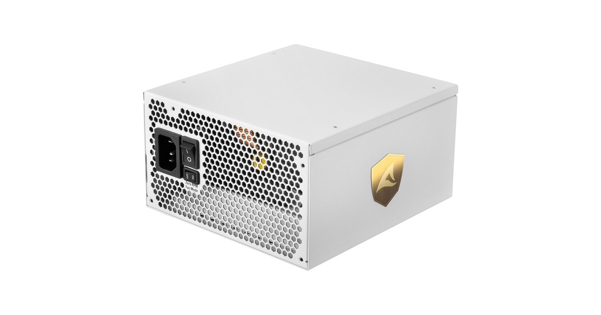 Sharkoon REBEL P30 Gold 1000W ATX3.0, PC-Netzteil(weiß, 1x 12VHPWR, 4x PCIe, Kabel-Management, 1000 Watt)