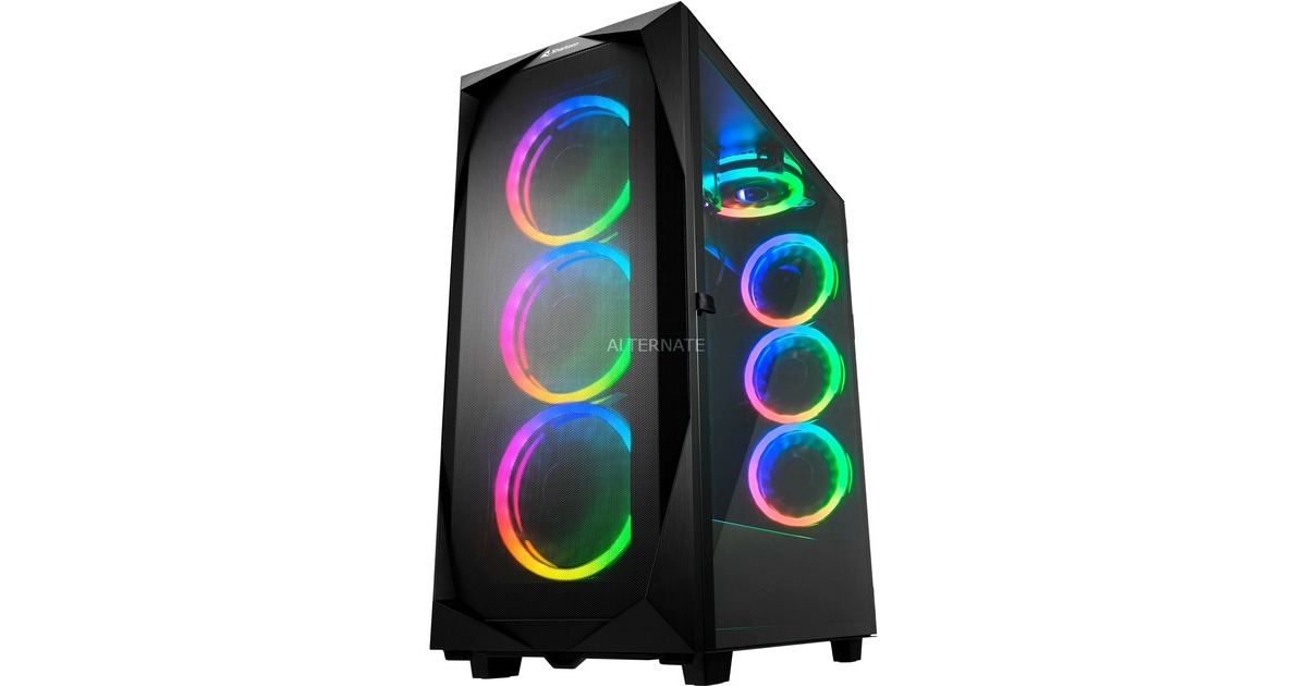 Sharkoon REV300, Tower-Gehäuse(schwarz)