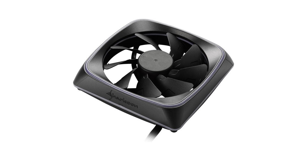 Sharkoon RGB SHARK Lights, Gehäuselüfter(schwarz)