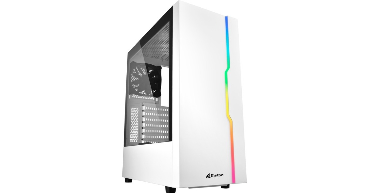 Sharkoon RGB SLIDER White, Tower-Gehäuse(weiß)