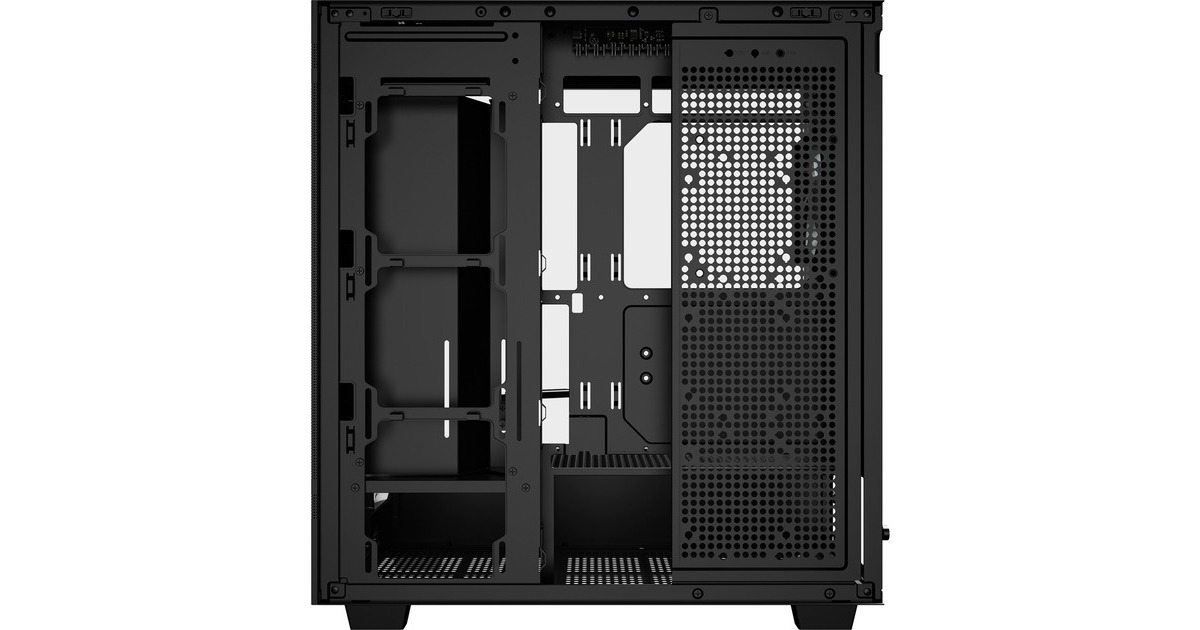 Sharkoon Rebel C50 RGB, Tower-Gehäuse(schwarz, Gehärtetes Glas)