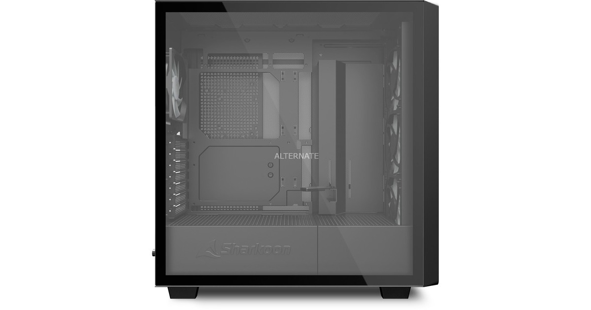 Sharkoon Rebel C70G RGB , Tower-Gehäuse(schwarz, Tempered Glass)