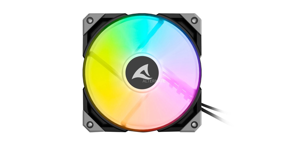 Sharkoon Rebel F50 PWM, Gehäuselüfter(schwarz)