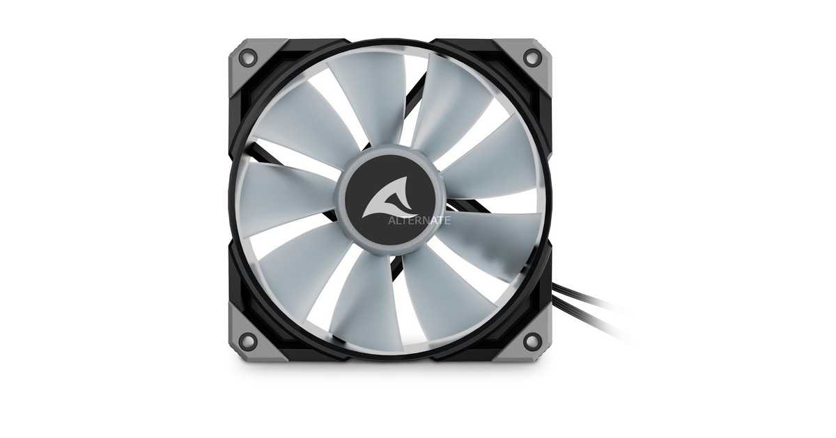 Sharkoon Rebel F50 PWM, Gehäuselüfter(schwarz)