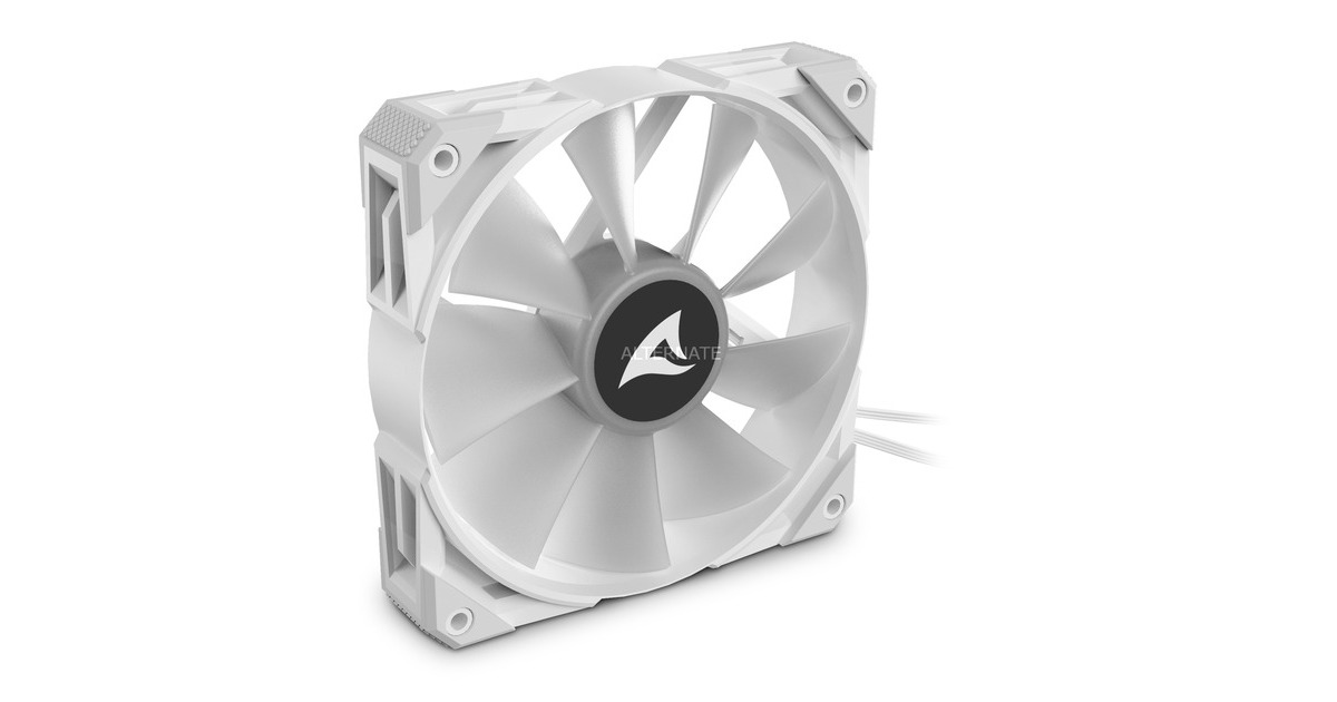 Sharkoon Rebel F50 PWM, Gehäuselüfter(weiß)
