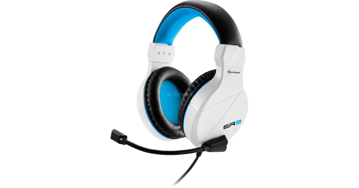 Sharkoon Rush ER3, Gaming-Headset(weiß, Klinke)