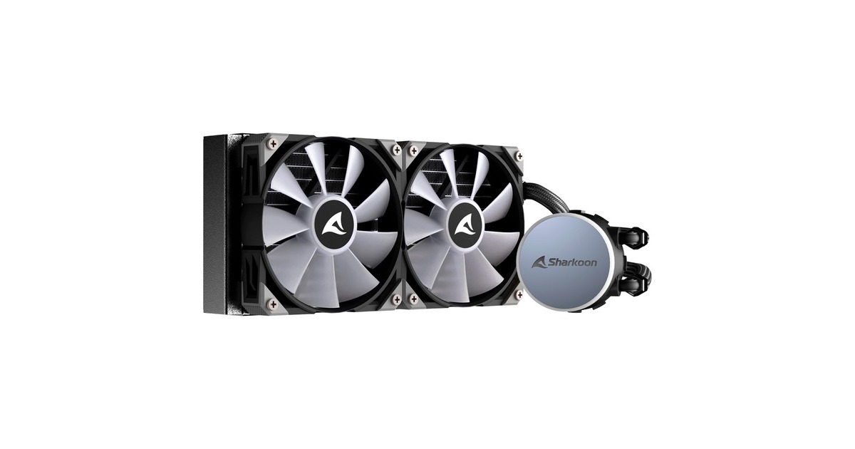 Sharkoon S70 RGB AIO 240mm, Wasserkühlung(schwarz)