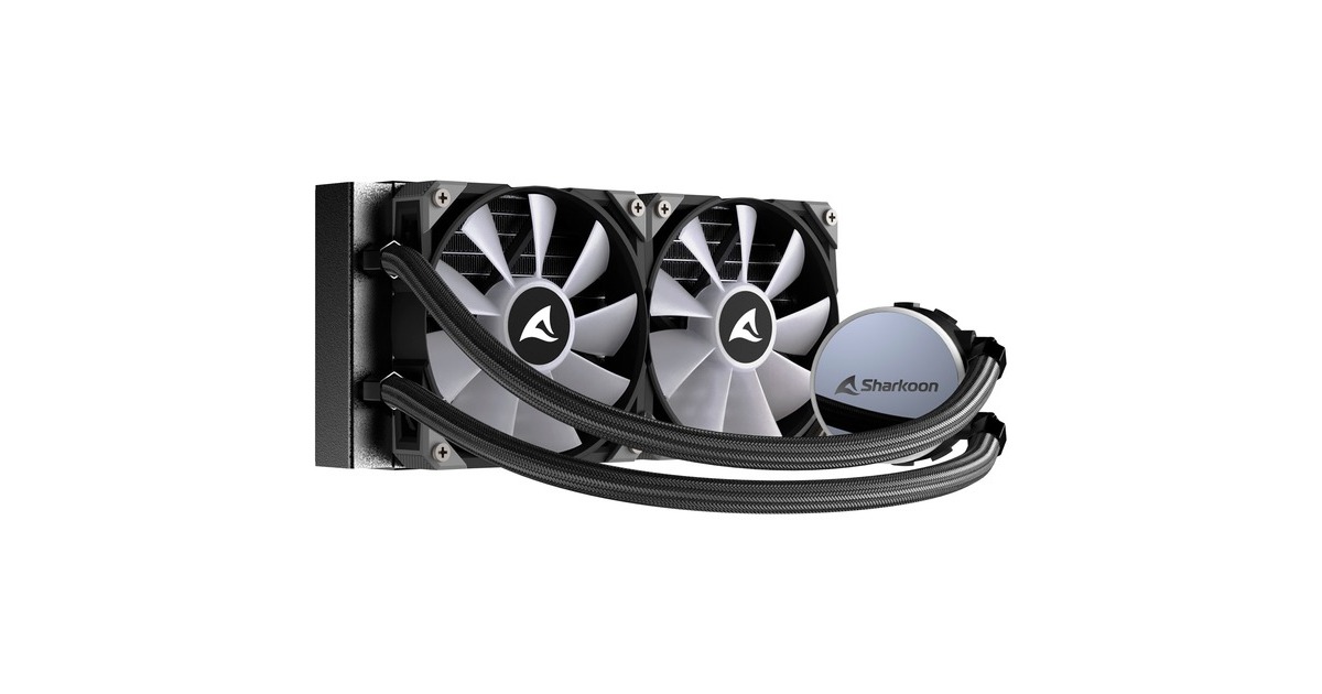 Sharkoon S70 RGB AIO 240mm, Wasserkühlung(schwarz)