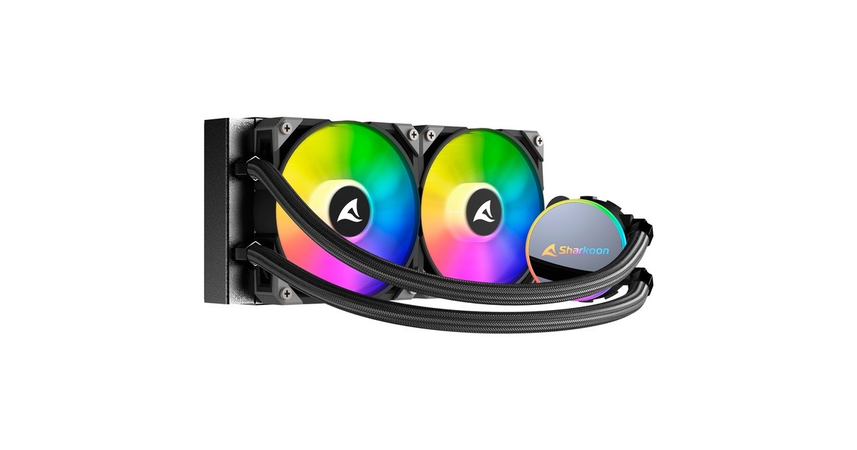 Sharkoon S70 RGB AIO 240mm, Wasserkühlung(schwarz)