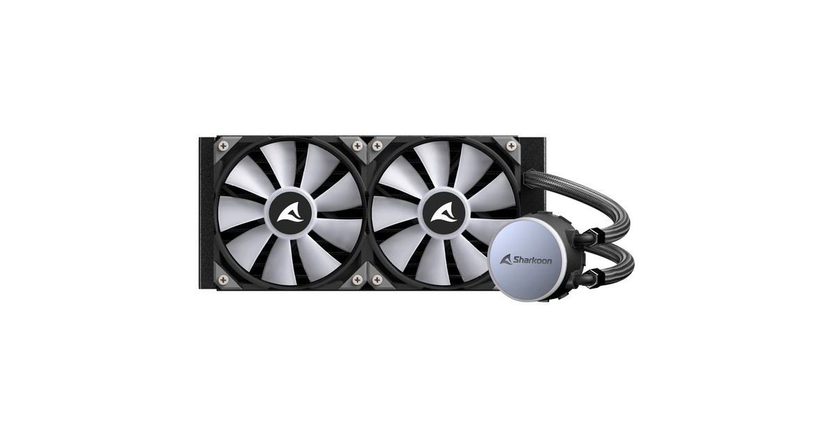 Sharkoon S70 RGB AIO 240mm, Wasserkühlung(schwarz)