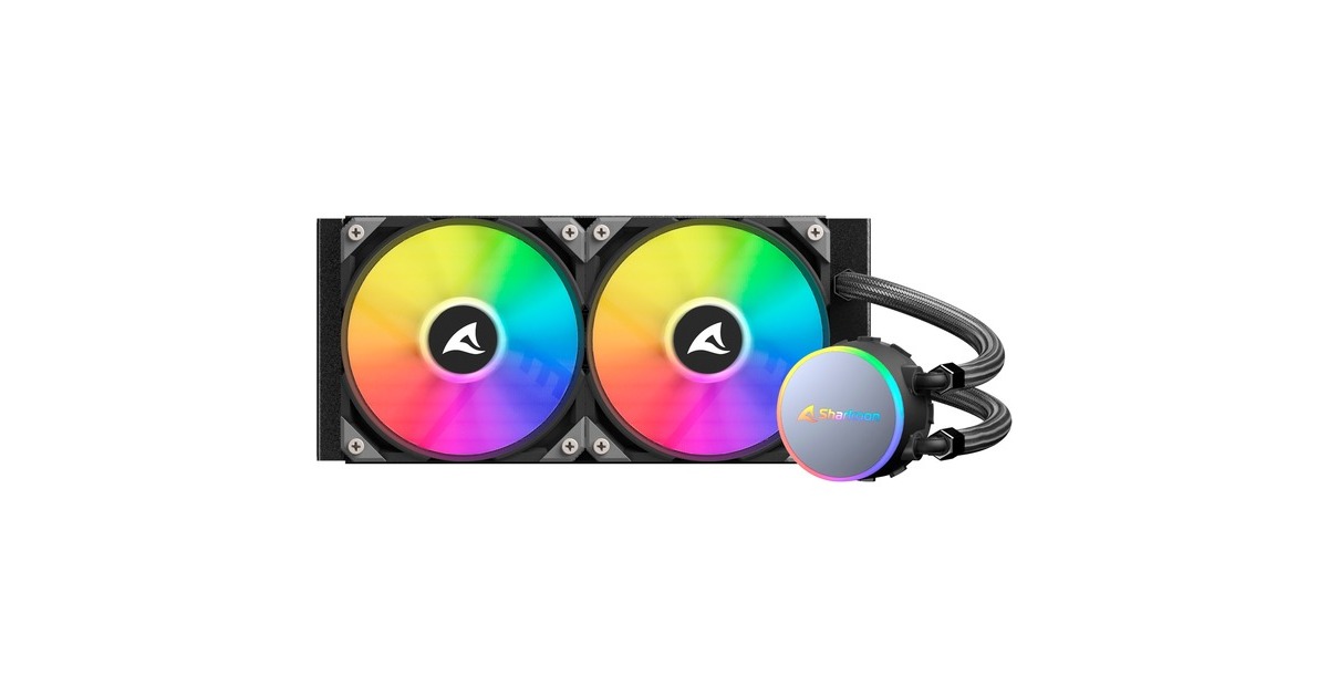 Sharkoon S70 RGB AIO 240mm, Wasserkühlung(schwarz)