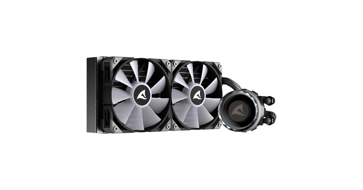 Sharkoon S80 RGB AIO 240mm, Wasserkühlung(schwarz)