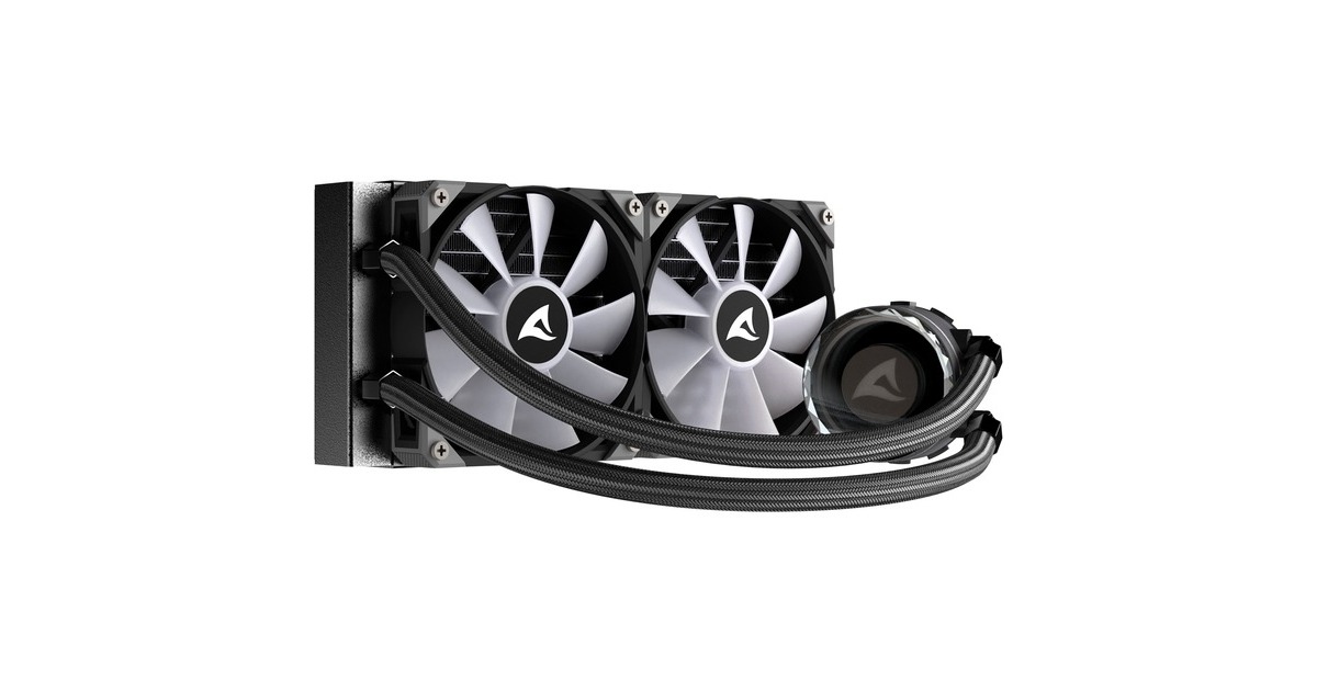 Sharkoon S80 RGB AIO 240mm, Wasserkühlung(schwarz)