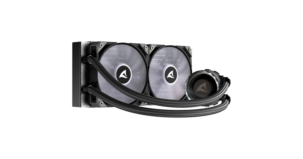 Sharkoon S80 RGB AIO 240mm, Wasserkühlung(schwarz)