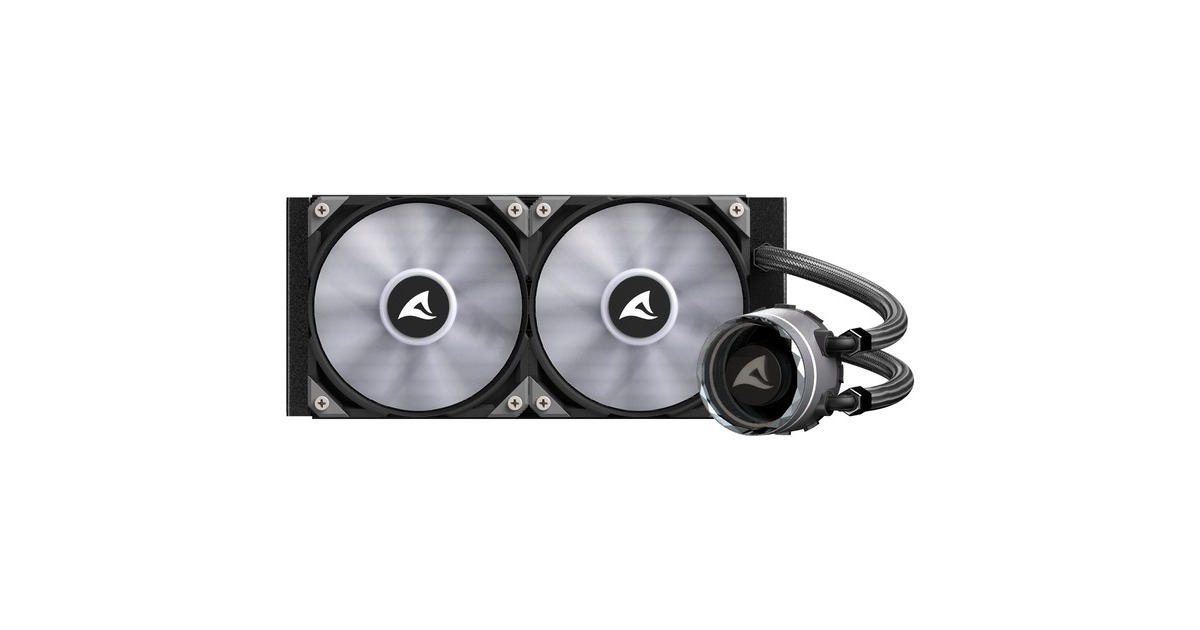 Sharkoon S80 RGB AIO 240mm, Wasserkühlung(schwarz)