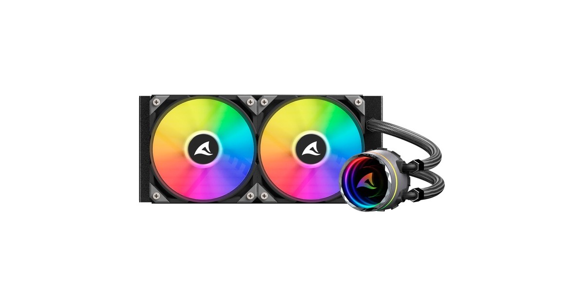 Sharkoon S80 RGB AIO 240mm, Wasserkühlung(schwarz)