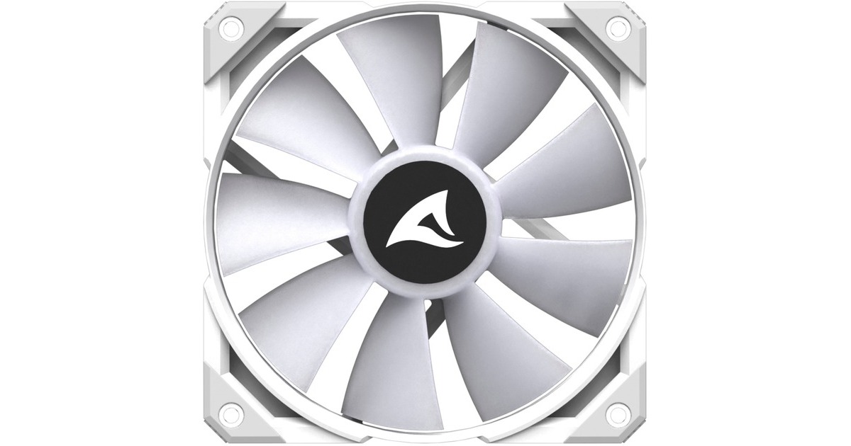 Sharkoon S80 RGB White AIO 240mm, Wasserkühlung(weiß)