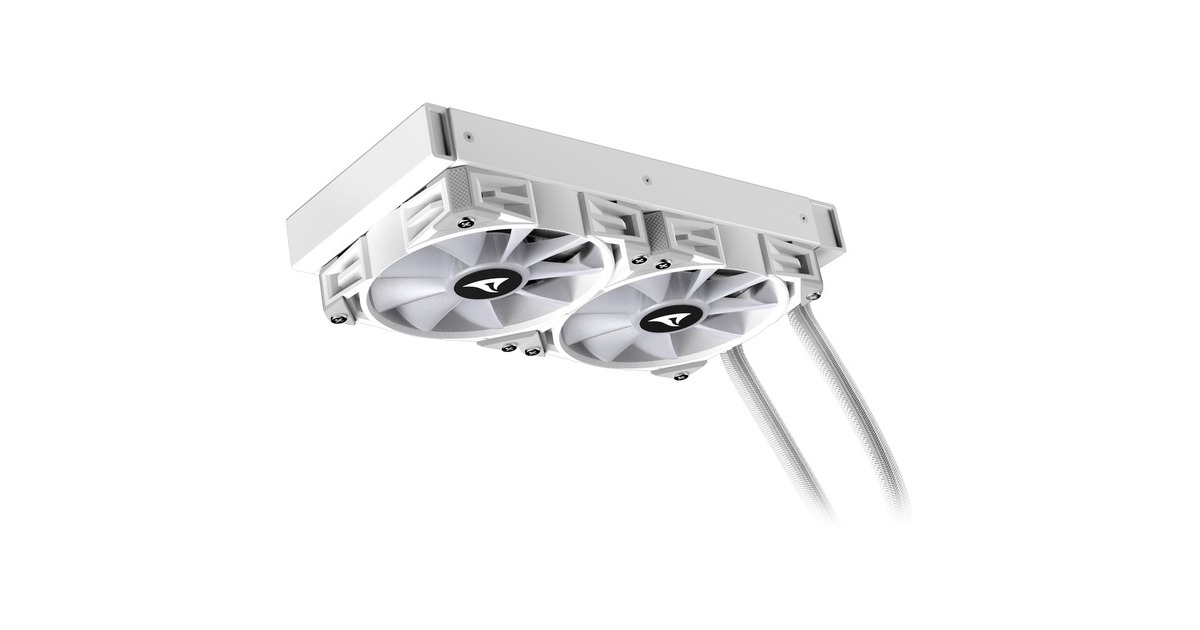 Sharkoon S80 RGB White AIO 240mm, Wasserkühlung(weiß)
