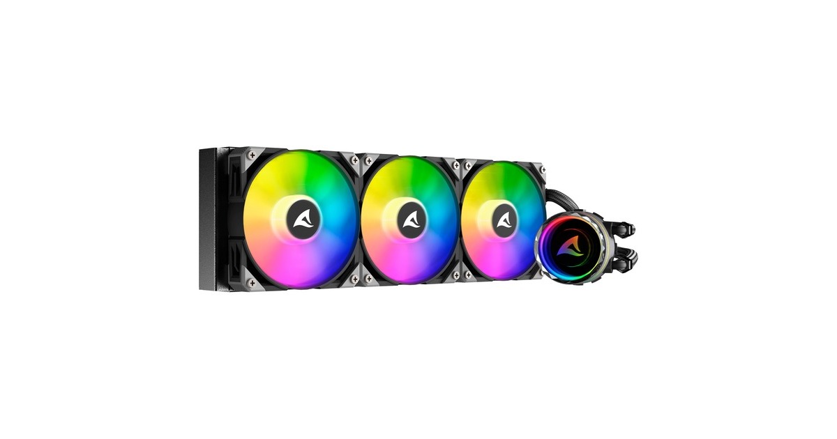 Sharkoon S90 RGB AIO 360mm, Wasserkühlung(schwarz)