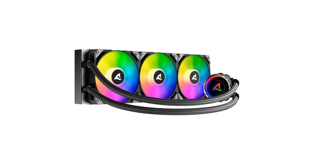 Sharkoon S90 RGB AIO 360mm, Wasserkühlung(schwarz)