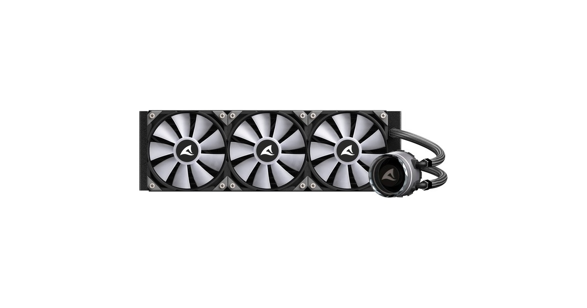 Sharkoon S90 RGB AIO 360mm, Wasserkühlung(schwarz)
