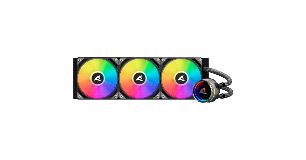 Sharkoon S90 RGB AIO 360mm, Wasserkühlung(schwarz)
