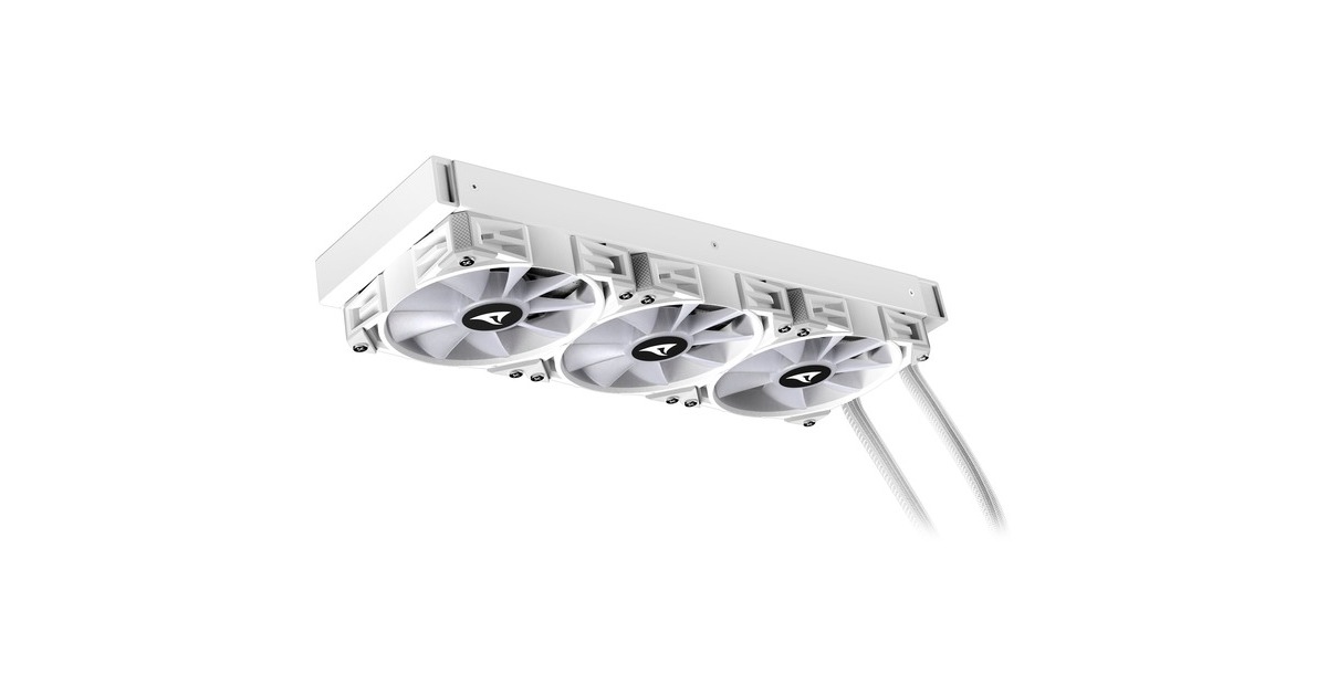 Sharkoon S90 RGB White AIO 360mm, Wasserkühlung(weiß)