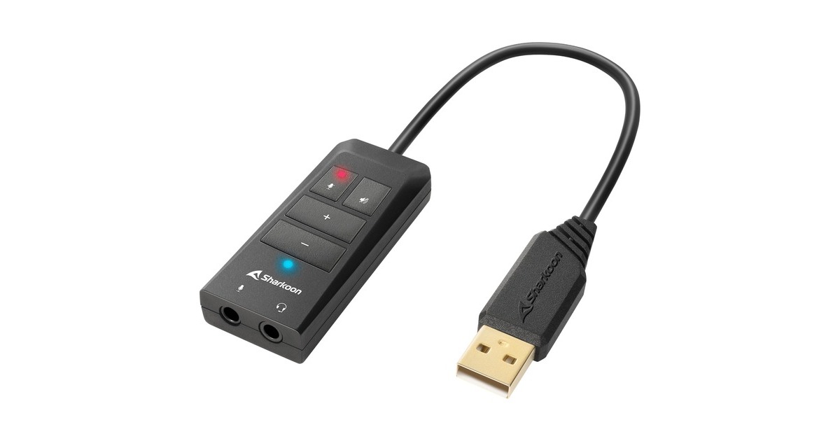 Sharkoon SB2, Soundkarte(schwarz)