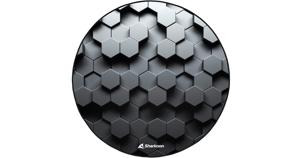 Sharkoon SFM11 Hex, Schutzmatte(schwarz/weiß)