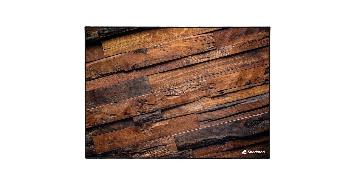 Sharkoon SKILLER SFM12 Wood, Schutzmatte(braun, 140 x 100cm)