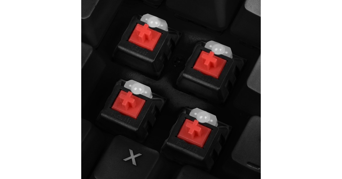 Sharkoon SKILLER SGK3, Gaming-Tastatur(schwarz, DE-Layout, Kailh Red, Outlet) Sharkoon SKILLER SGK3, Gaming-Tastatur(schwarz, DE-Layout, Kailh Red, Outlet)