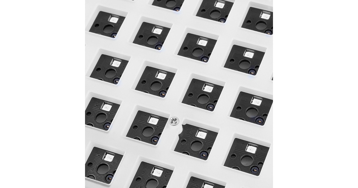 Sharkoon SKILLER SGK50 S3 Barebone, Gaming-Tastatur(schwarz)