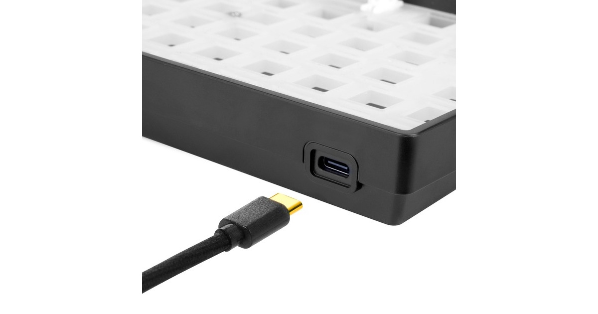 Sharkoon SKILLER SGK50 S3 Barebone, Gaming-Tastatur(schwarz)