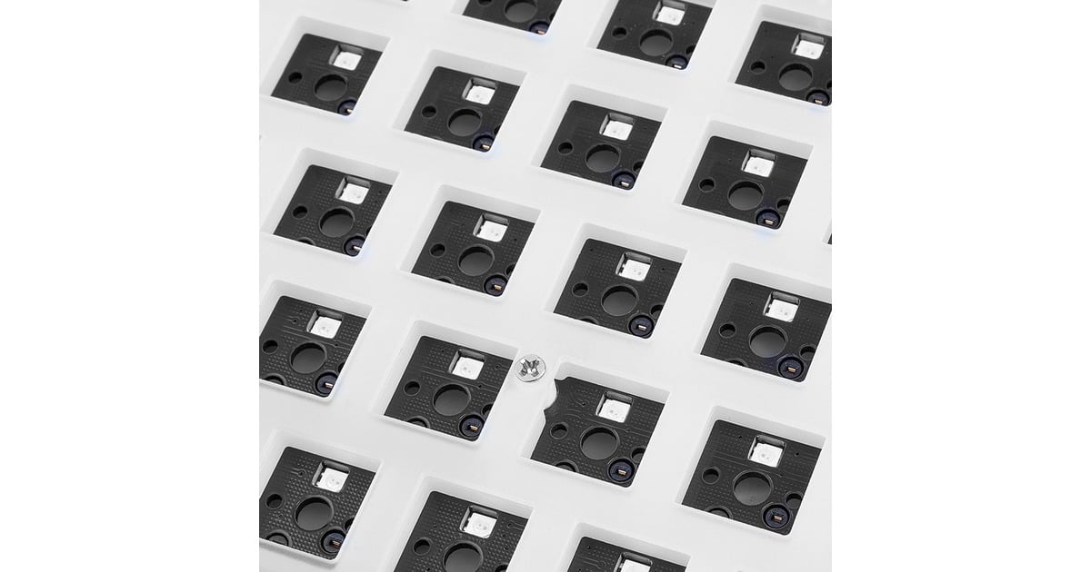 Sharkoon SKILLER SGK50 S3 Barebone, Gaming-Tastatur(weiß)